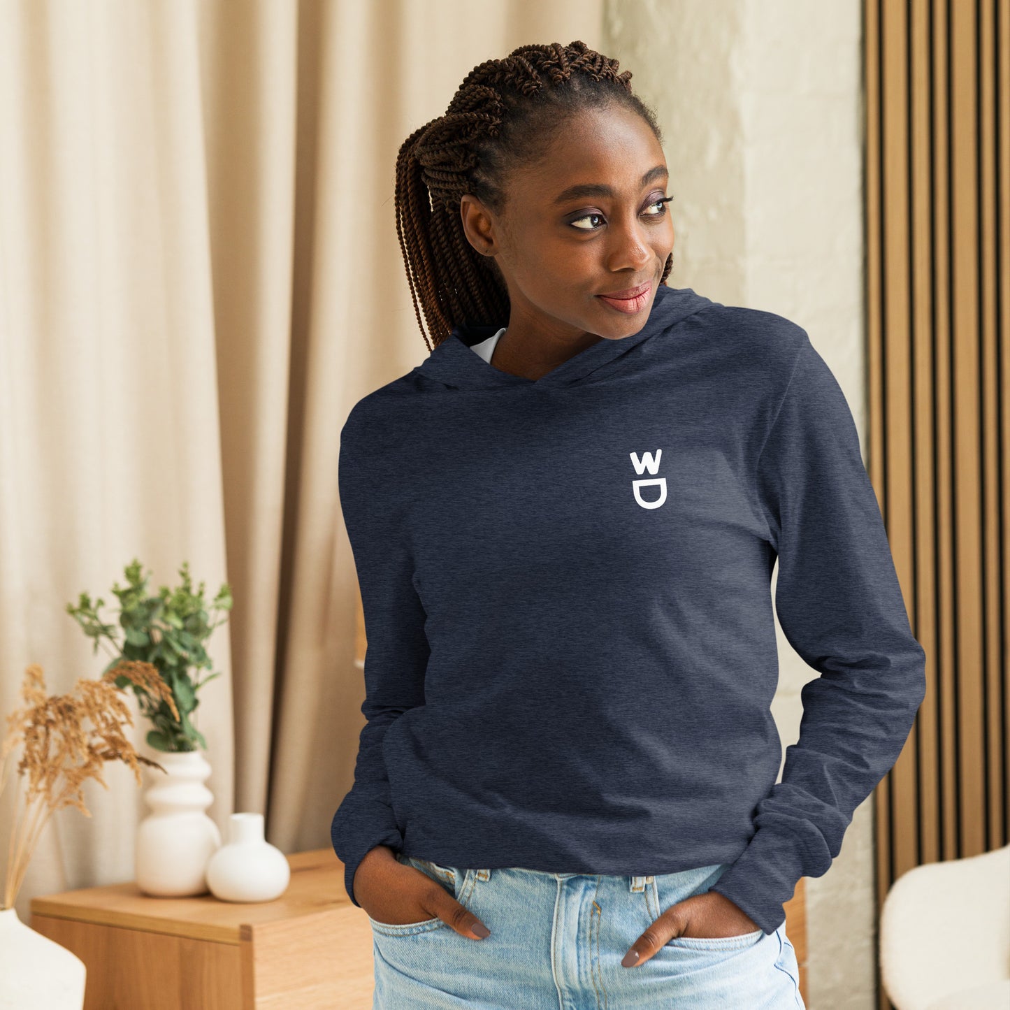 DW Signature Hooded Long-Sleeve Tee