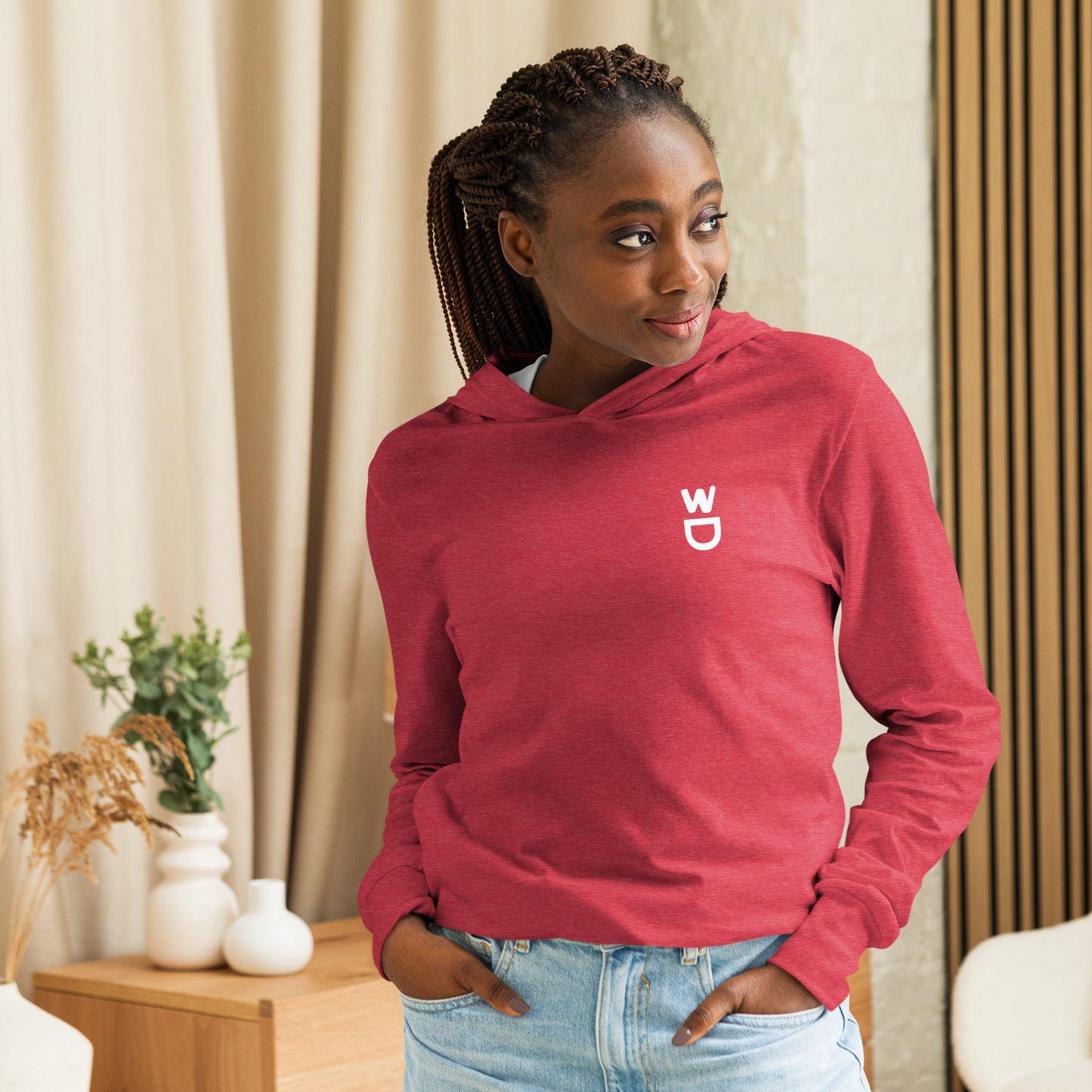 DW Signature Hooded Long-Sleeve Tee