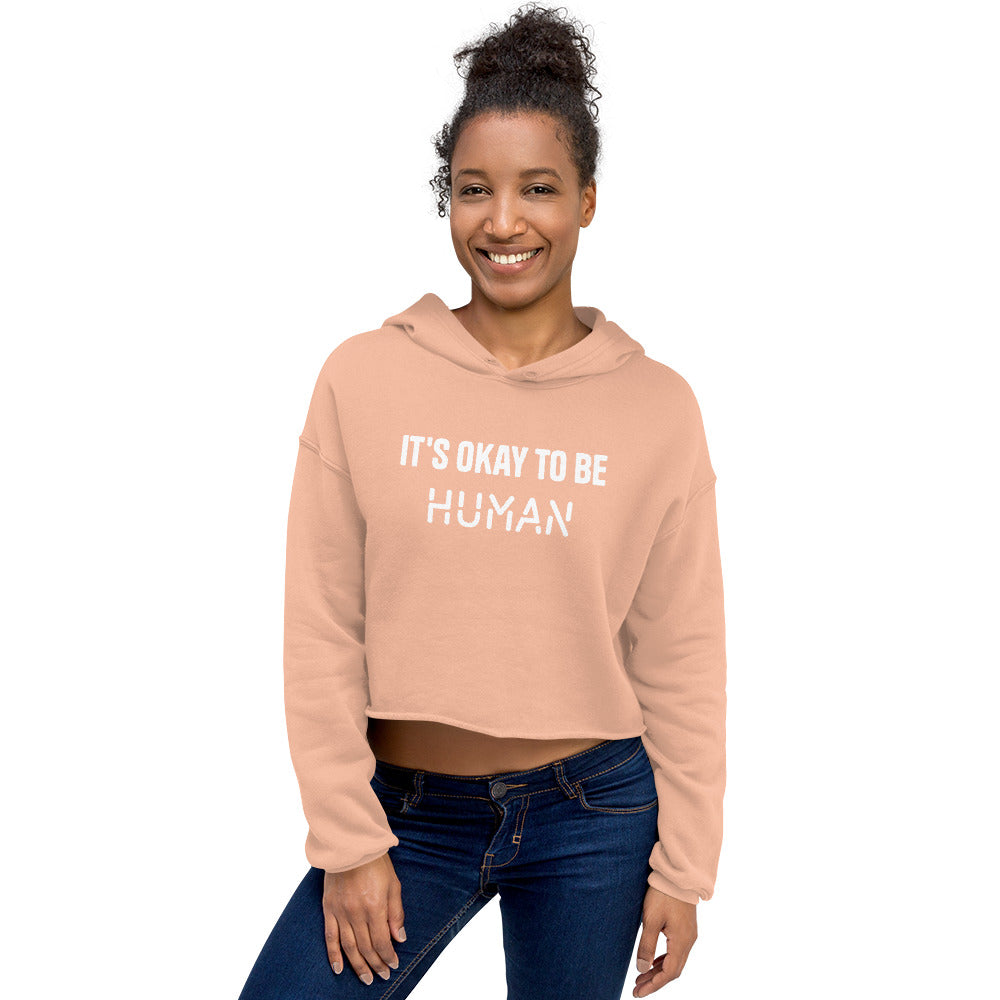 Human Crop Hoodie