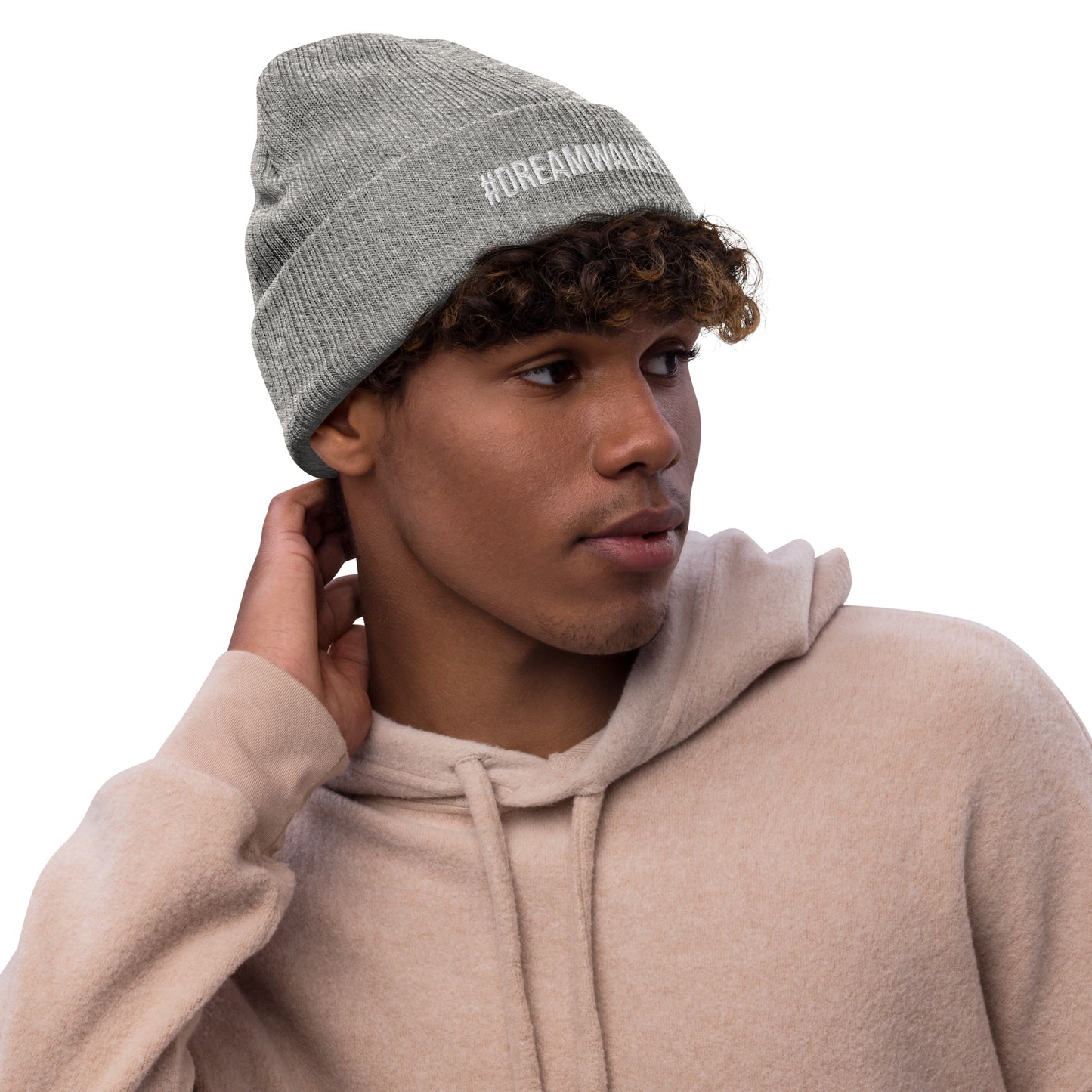 Dream Walker Ribbed Knit Beanie